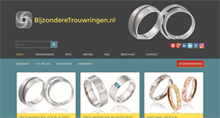 Desktop Screenshot of bijzonderetrouwringen.nl